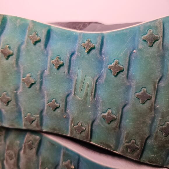 Skechers Mens Go Golf Shoes Water Resistant Charcoal Gray Blue Spikeless Size 10 - Picture 9 of 16